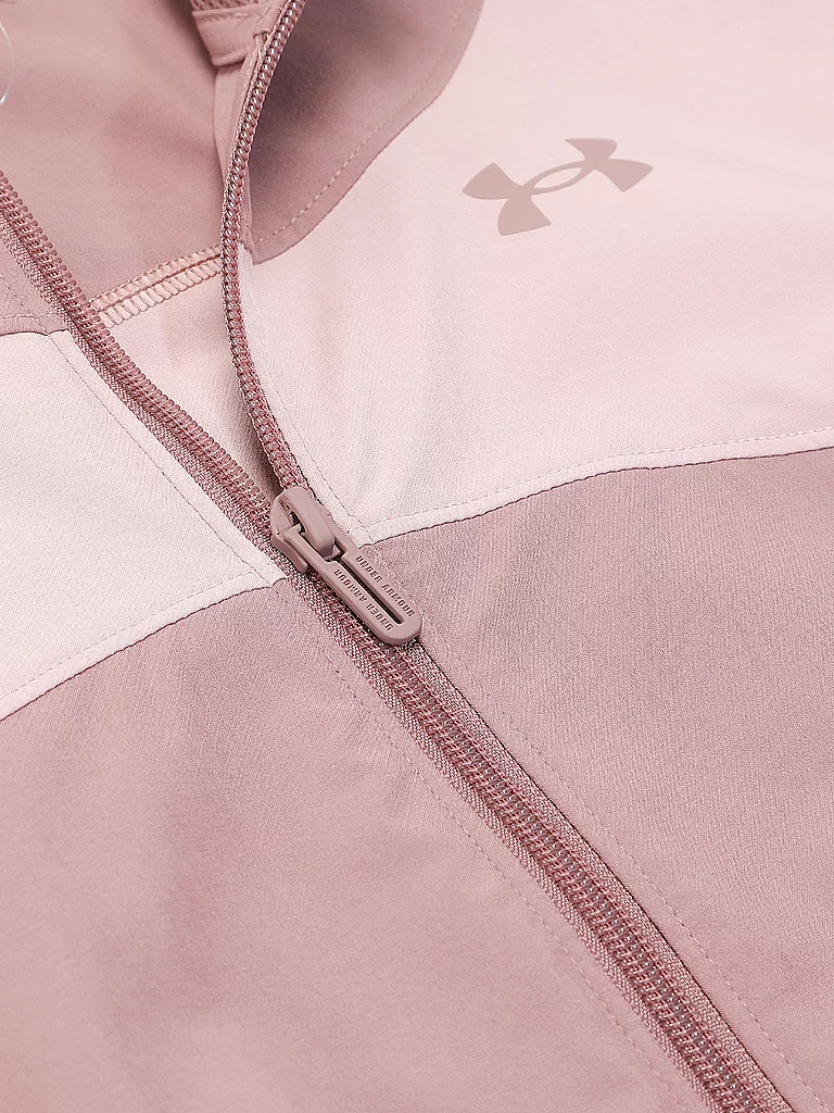 UNDER ARMOUR Mädchen Jacke UA Rival Woven Hoodie beere | 134-146 — Bild 3